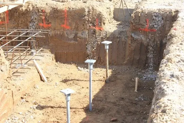 Pre-Construction Pier Installation 1
