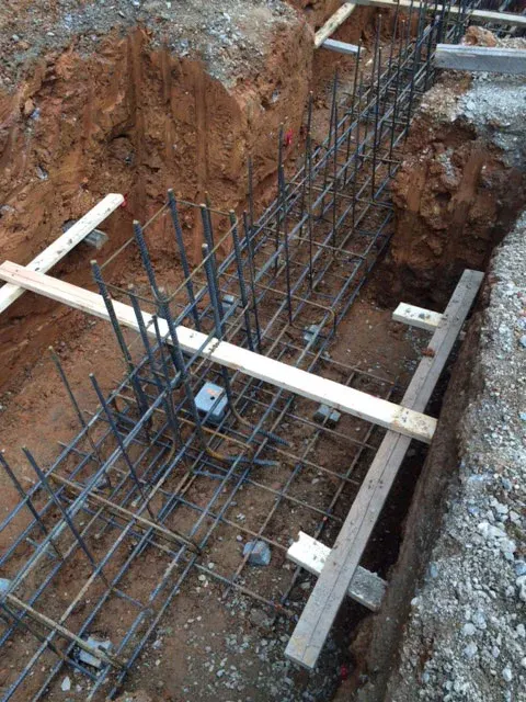 Pre-Construction Pier Installation 2
