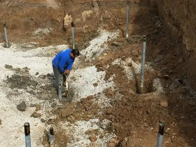 Pre-Construction Pier Installation 5